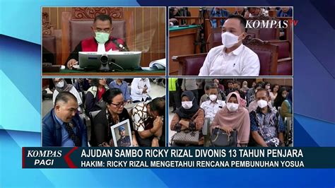 Tak Terima Divonis 13 Tahun Penjara Ricky Rizal Akan Ajukan Banding