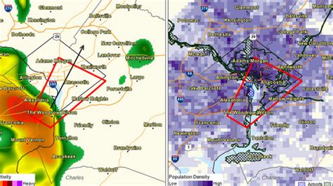 Dc Inno Tornado Warning In Effect For Washington Dc