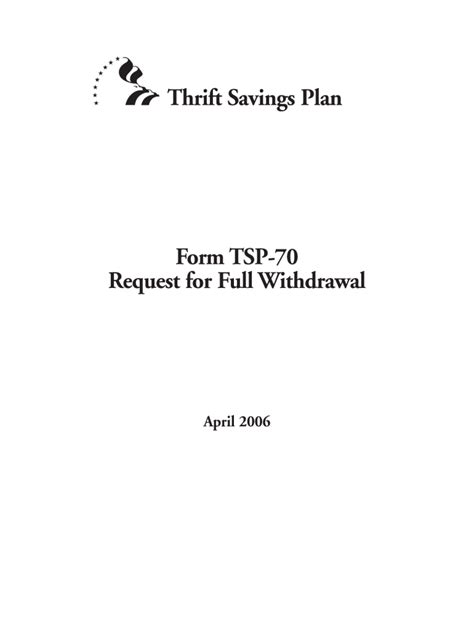 Fillable Pdf Form Tsp 70 Printable Forms Free Online