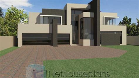 House Designs 4 Bedroom Modern Design Nethouseplansnethouseplans