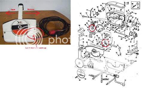 Johnson Outboard Throttle Control Box Diagram