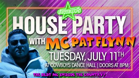 Enter To Win - MC Pat Flynn — Cowboys Dancehall