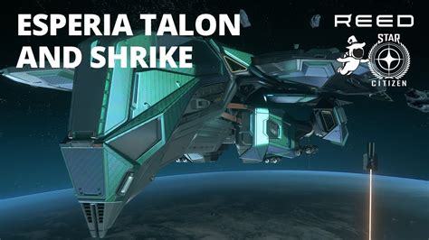 ESPERIA Talon And Shrike Star Citizen 3 12 0 PTU Wave 1 YouTube