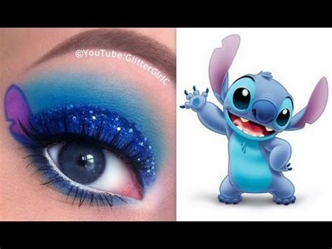 Stitch Makeup :D – GlitterGirlC