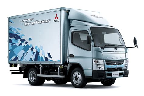 Daimler Launches Sale Of New Fuso Canter Eco Hybrid Truck In Japan