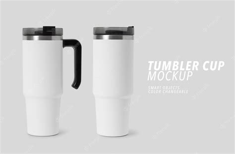 Tumbler Cup Mockup Water Bottle Template Stokverse