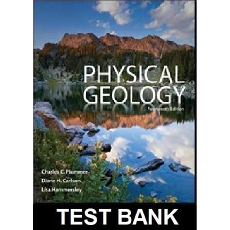 Physical Geology Th Edition By Plummer Test Bank Buy Now