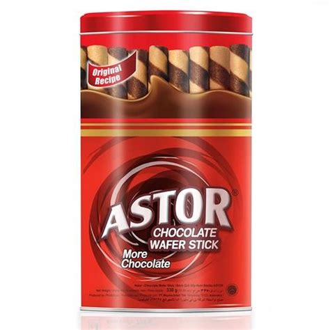 Astor Wafer Sticks Tin G Grams Big Size Chocolate Filled Wafer