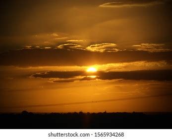 Deep Orange Sky Sunset Stock Photo 1565934268 | Shutterstock