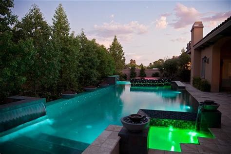 Las Vegas Swimming Pool Transitional Swimming Pool Hot Tub San