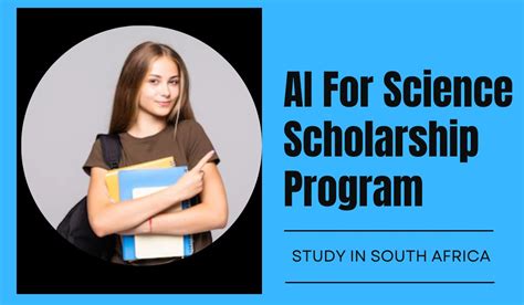 Ai For Science Scholarship Program In South Africa Scholarship