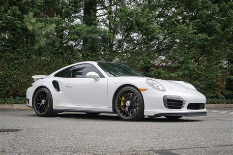 24k-Mile 2014 Porsche 991 Turbo S PTS Onyx White Metallic | PCARMARKET