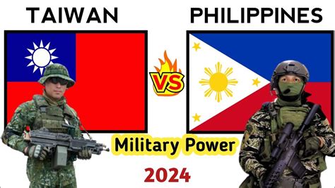 TAIWAN Va PHILIPPINES Military Power Comparison 2024 Philippines Vs