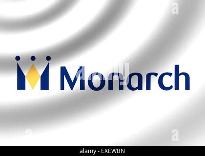 Monarch Airlines logo icon flag symbol emblem sign Stock Photo - Alamy