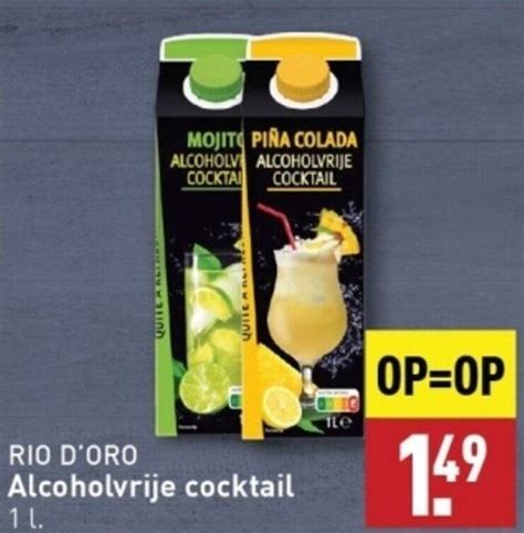 Rio D Oro Alcoholvrije Cocktail L Aanbieding Bij Aldi