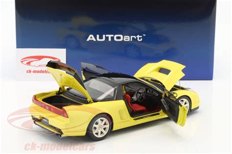 Autoart 118 Honda Nsx R Na2 Byggeår 2019 Gul 73214 Model Bil 73214