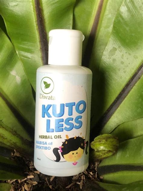 Bring Me Diwata Kuto Less Quickly Kill Head Lice Herbal Oil 60ml Lice