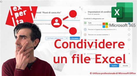 EXCEL TRUCCHI E SEGRETI Condividere Un File Excel Lavorare