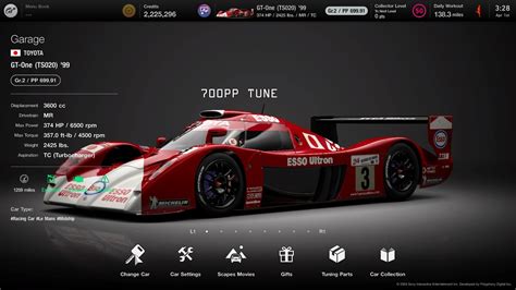 Gran Turismo Toyota Gt One Ts Pp Tune Youtube