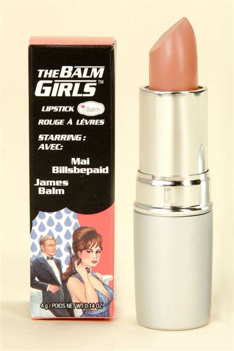The Balm Girls Mai Billsbepaid Lipstick Nude Lipstick Lulus