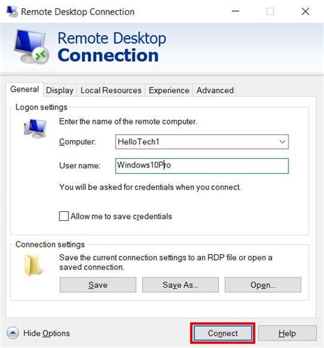 How To Set Up Remote Desktop On A Windows 10 Pc Hellotech How