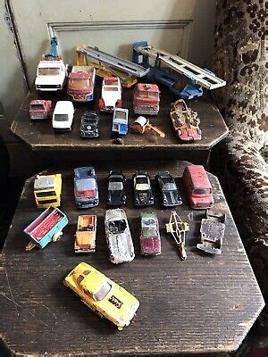 Vintage Toy Car Joblot Job Lot Corgi Toys Trucks Juniors Whizz Wheels