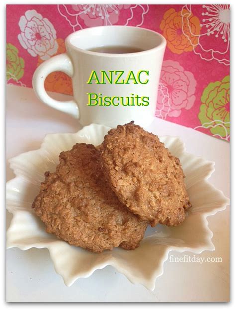 Recipe Anzac Biscuits Fine Fit Day