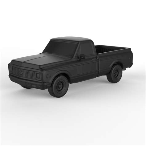 3d File Chevrolet C10 Cheyenne Pickup 1971 Pre Supported 🚙 ・3d Print Design To Download・cults