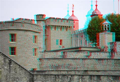 Tower Of London 3D Anaglyph Anaglyph Stereo Red Cyan D7000 Flickr