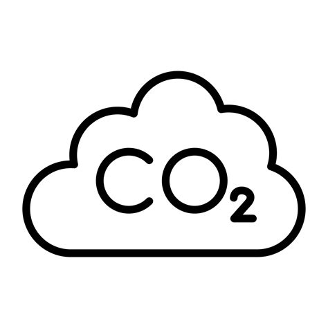 Icono De Línea De Co2 4602409 Vector En Vecteezy