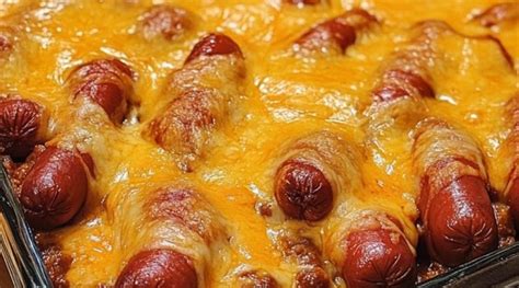 Chili Cheese Dog Casserole My Grandmas Pie