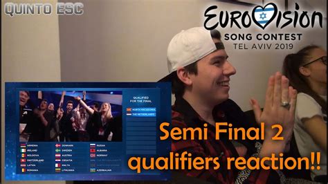 Eurovision 2019 Semi Final 2 Qualifiers Live Reaction Quinto Esc