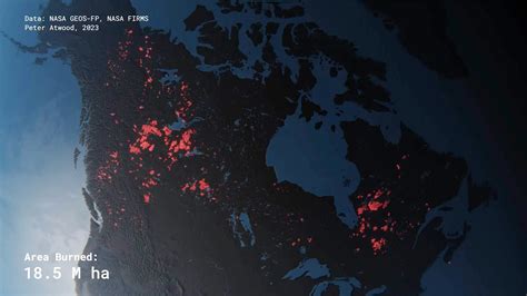 How Widespread Was Canadas Historic 2023 Wildfire Season