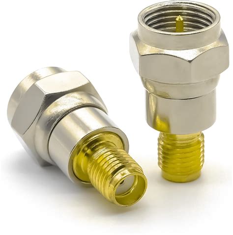 Amazon Exgoofit F Type To Sma Male Female Coax Connector Coaxial