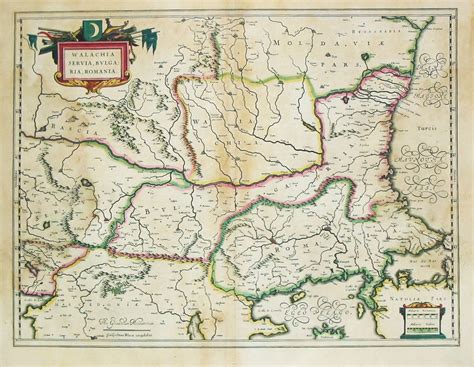 Lot Of 5 Maps Of The Balkan Moravia Moraviae Old Map By Ortelius A