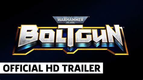 Warhammer Boltgun Official Reveal Trailer Youtube