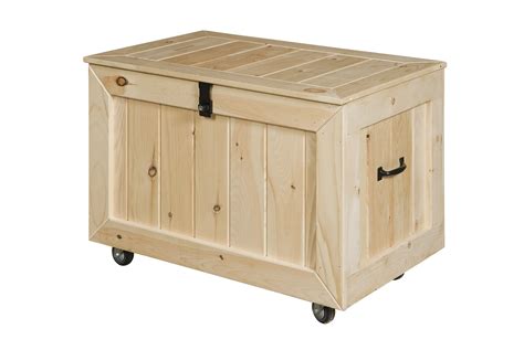 Pine Tack Box - 37"W x 23"D x 27"H | Amish Country Products & More