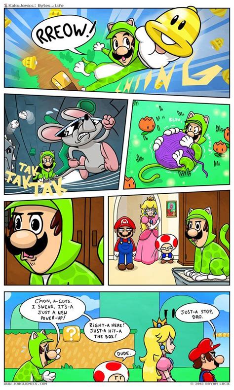 Kakujomics Purrfectly Weegee Mario Lustig Super Mario Kunst Mario Meme