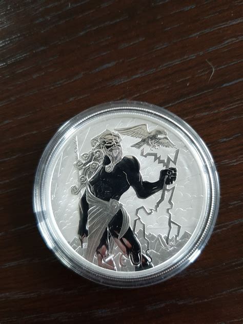 Zeus i Posejdon srebro 2x1 oz Bogowie olimpu Michałowice Kup teraz