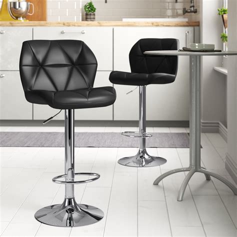 Leather Swivel Bar Stools - Foter