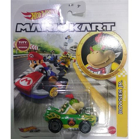 Hot Wheels Mario Kart Bowser Jr Shopee Brasil