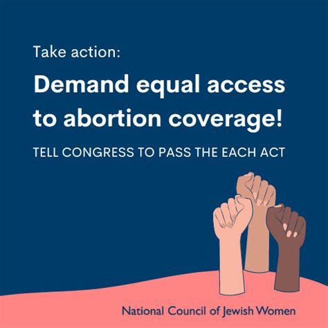 National Council Of Jewish Women EACH Act AA Instagram Post Square