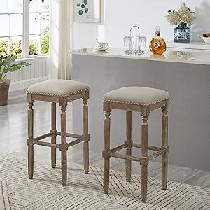 Amazon Ball Cast Counter Height Barstool Upholstered Counter