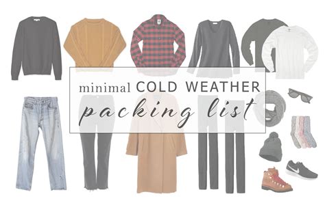 Minimal Cold Weather Packing List This Mom S Gonna Snap