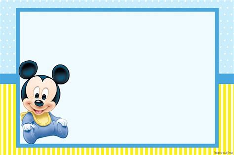 Imprimibles de Mickey bebé para descargar gratis Todo Peques