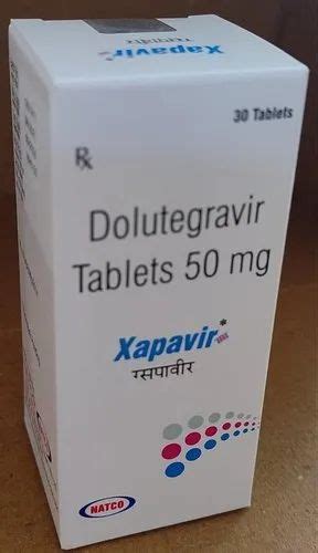 Xapavir 50 Mg Dolutegravir Tablets Prescription Treatment Hiv