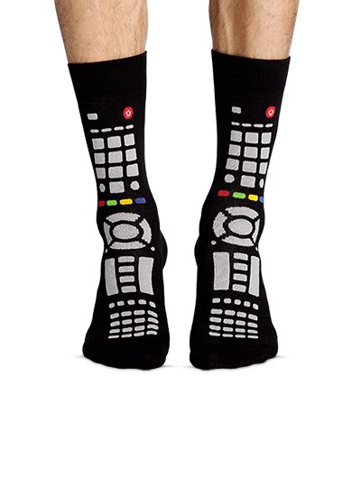 Tv Remote Control Funny Colored Socks Buy Funny Colored Socks For