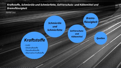 Kraftstoffe Schmieröle und Schmierfette Gefrierschutz und