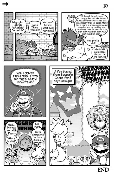 Bowsette 3rd Anniversary Comic Artwork By Ayyk92 Rcasualnintendo