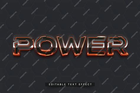 Premium Vector | 3d futuristic text effect generator